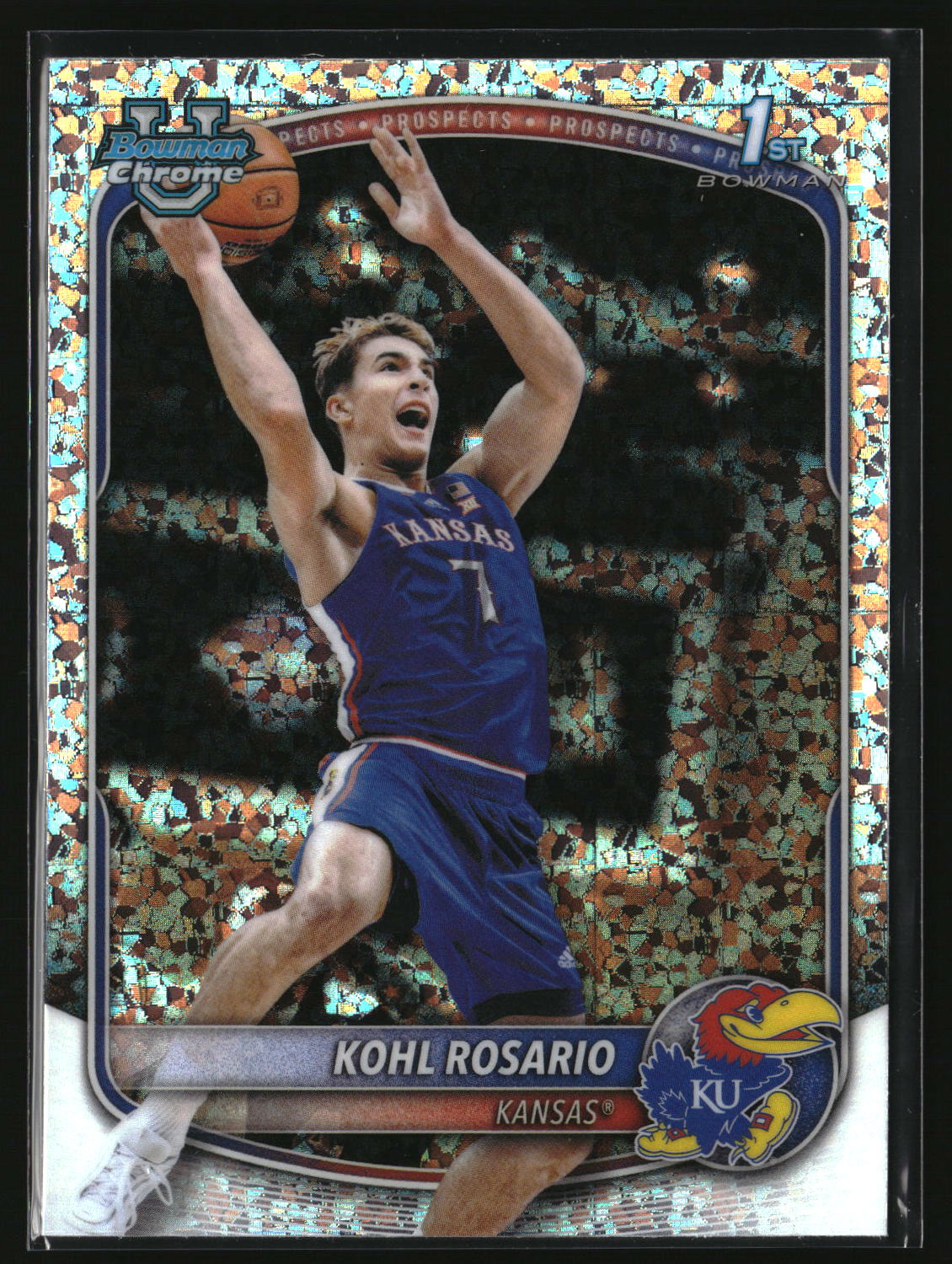 Kohl Rosario 2025-26 Bowman Chrome Prospects Mini-Diamond Refractor #BCP-95