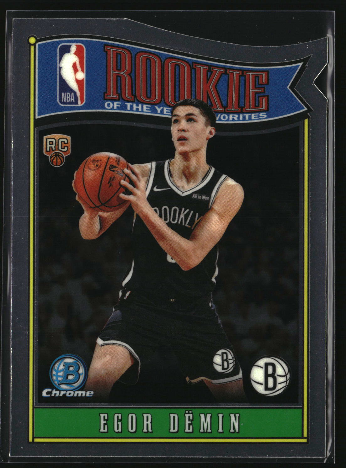 Egor Demin 2025-26 Bowman Rookie Of The Year Favorites #RY-8