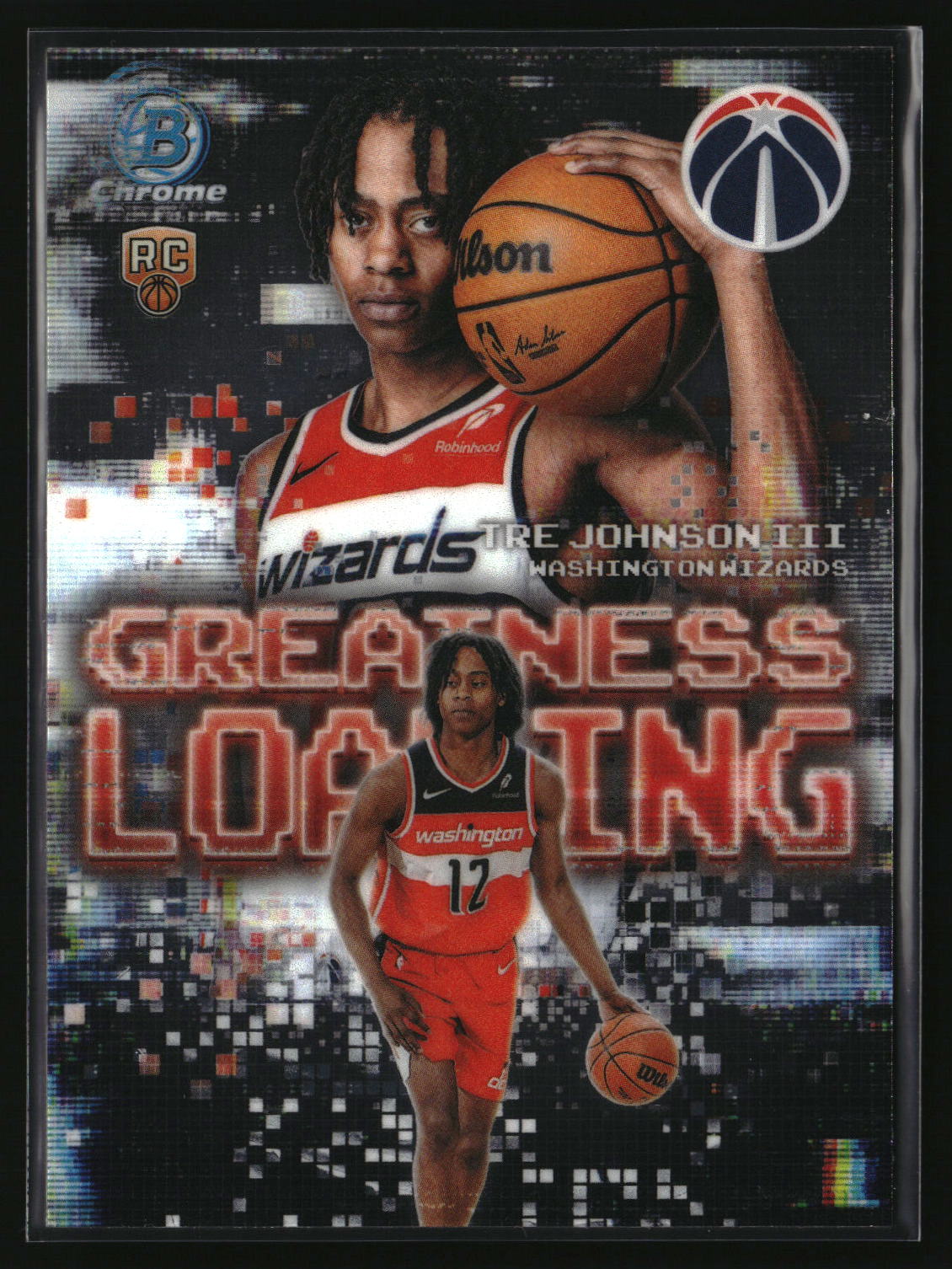 Tre Johnson III 2025-26 Bowman Greatness Loading #GL-6