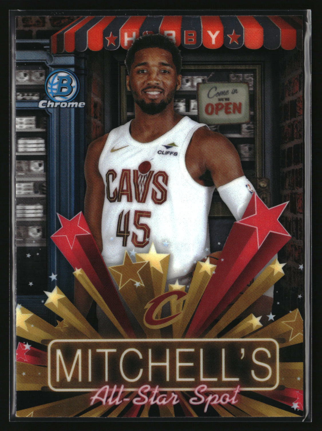 Donovan Mitchell 2025-26 Bowman Hobby Stars #HS-5