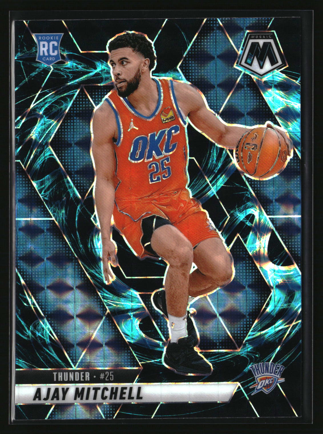 Ajay Mitchell 2024-25 Panini Mosaic Genesis Mosaic #204