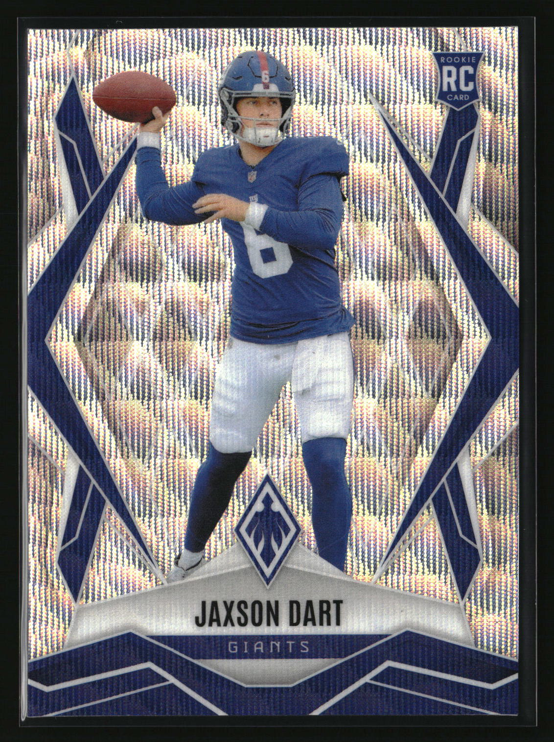 Jaxson Dart 2025 Panini Phoenix Wave Prizm #200 #/199