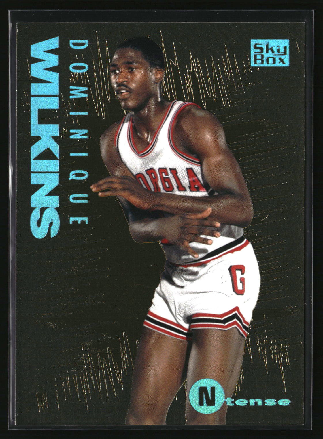 Dominique Wilkins 2013-14 Fleer Retro '94-95 SkyBox Emotion N-Tense #13