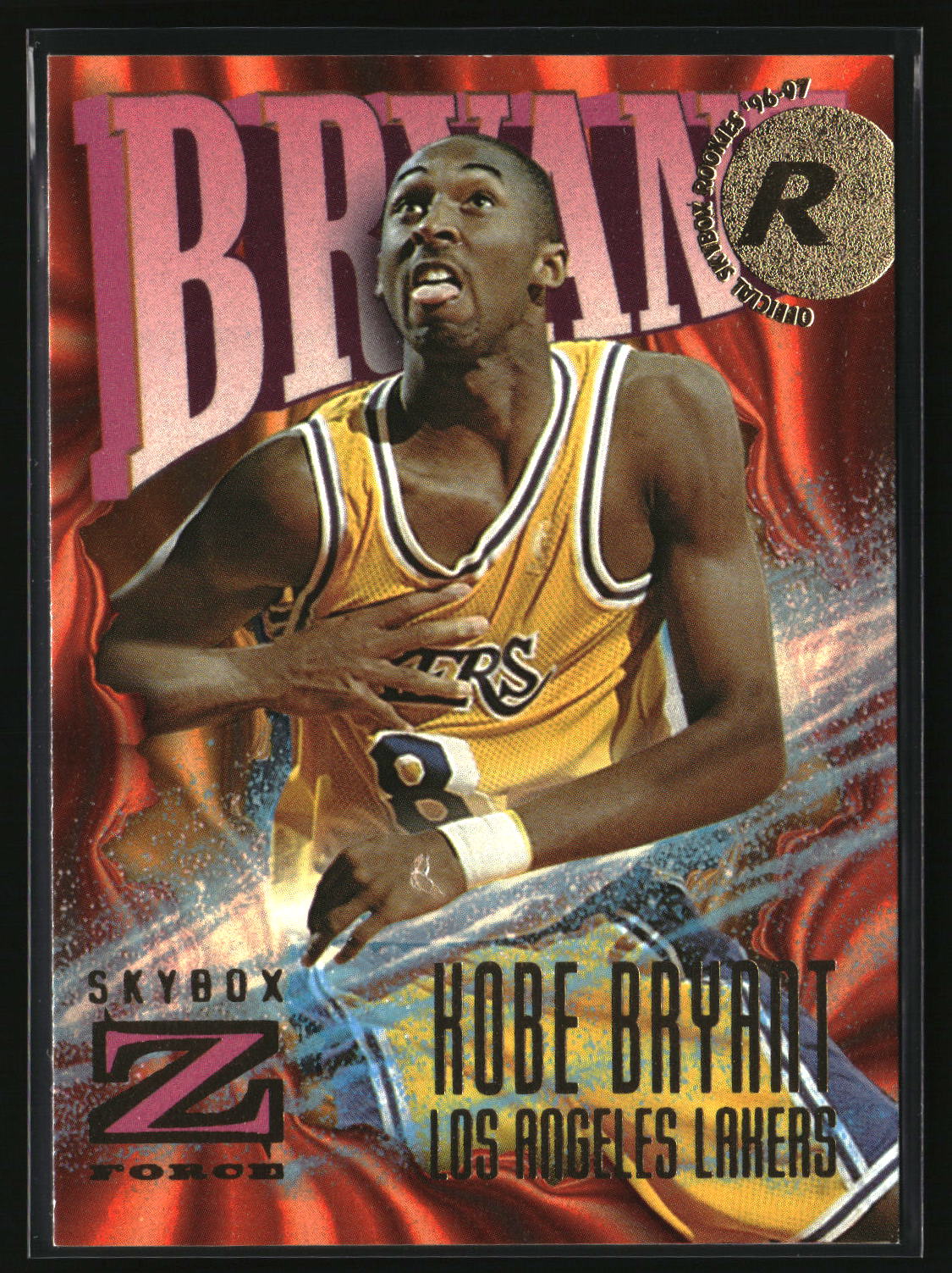Kobe Bryant 1996-97 SkyBox Z-Force #142