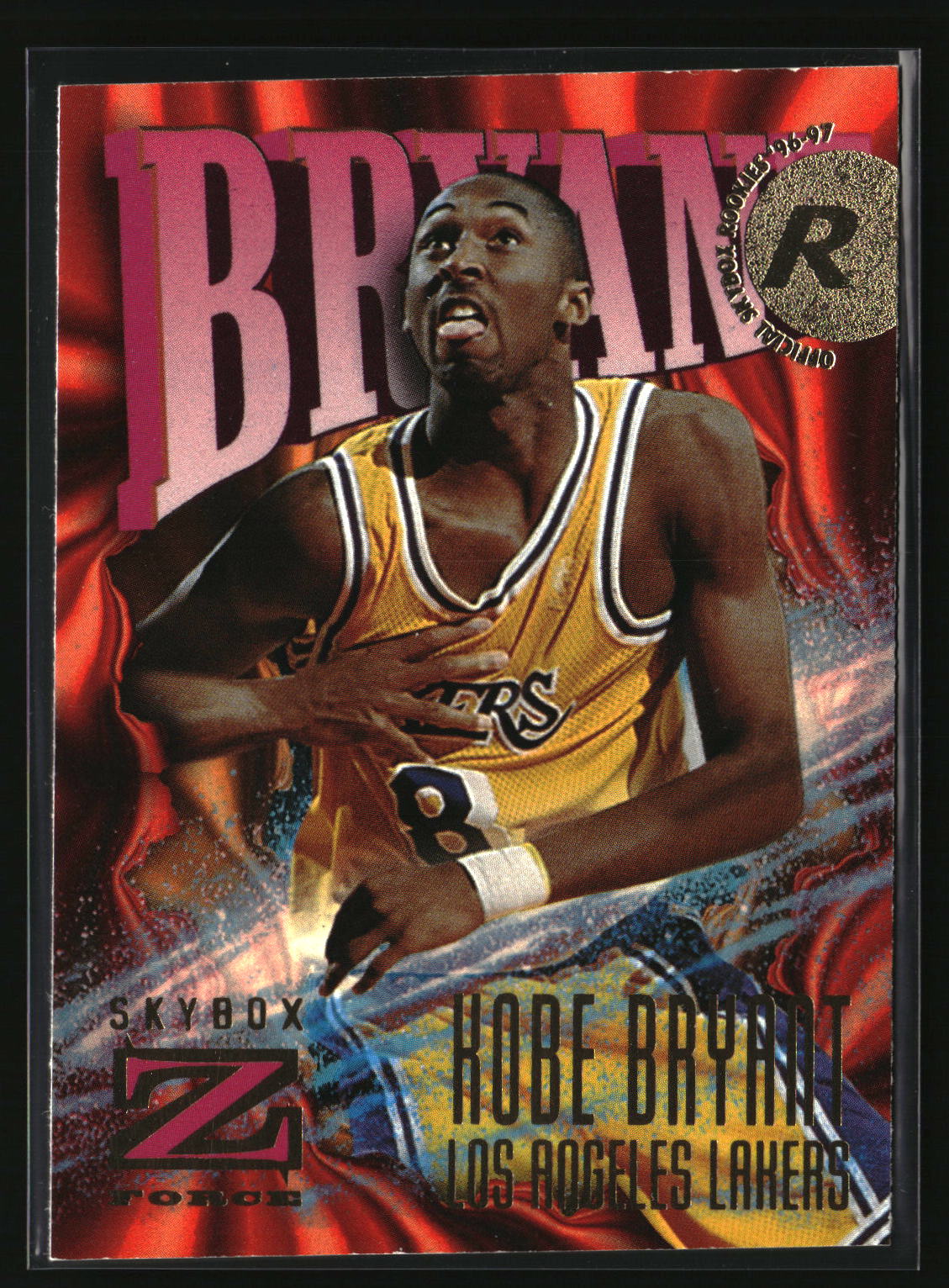 Kobe Bryant 1996-97 SkyBox Z-Force #142