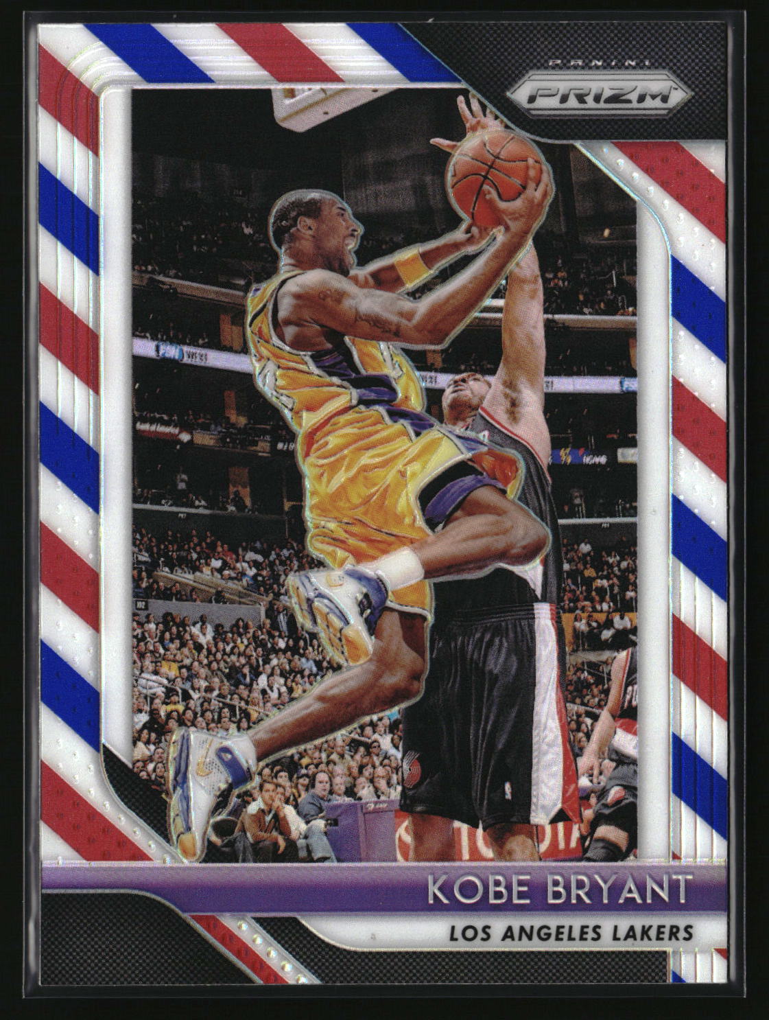 Kobe Bryant 2018-19 Panini Prizm Prizms Red White and Blue #15