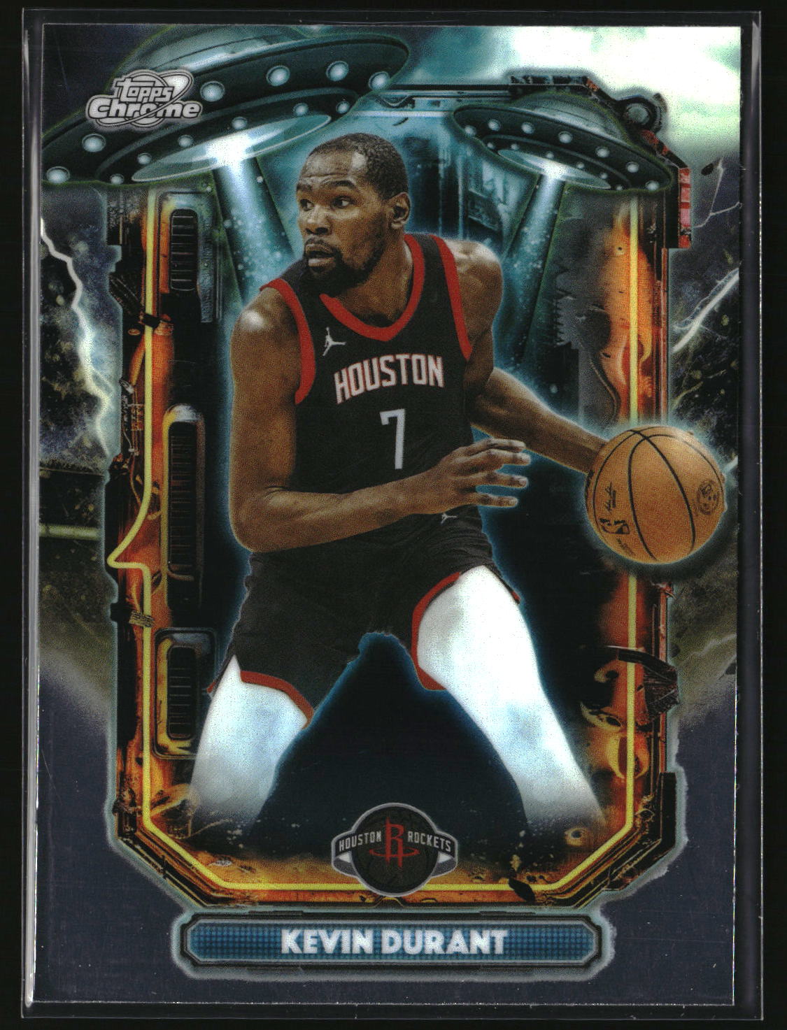 Kevin Durant 2025-26 Topps Chrome Cosmic Extraterrestrial Talent #ET-9
