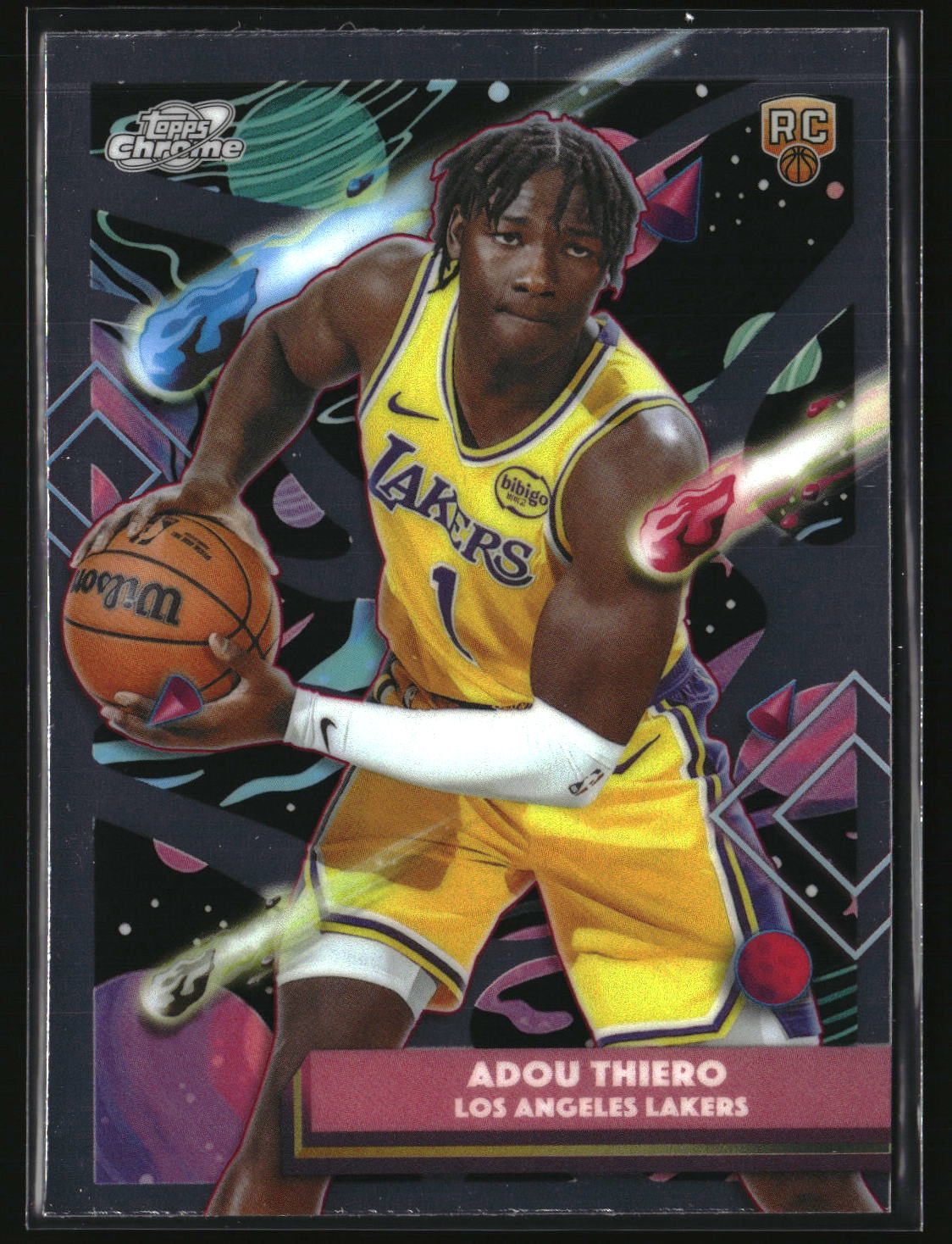 Adou Thiero 2025-26 Topps Chrome Cosmic #40