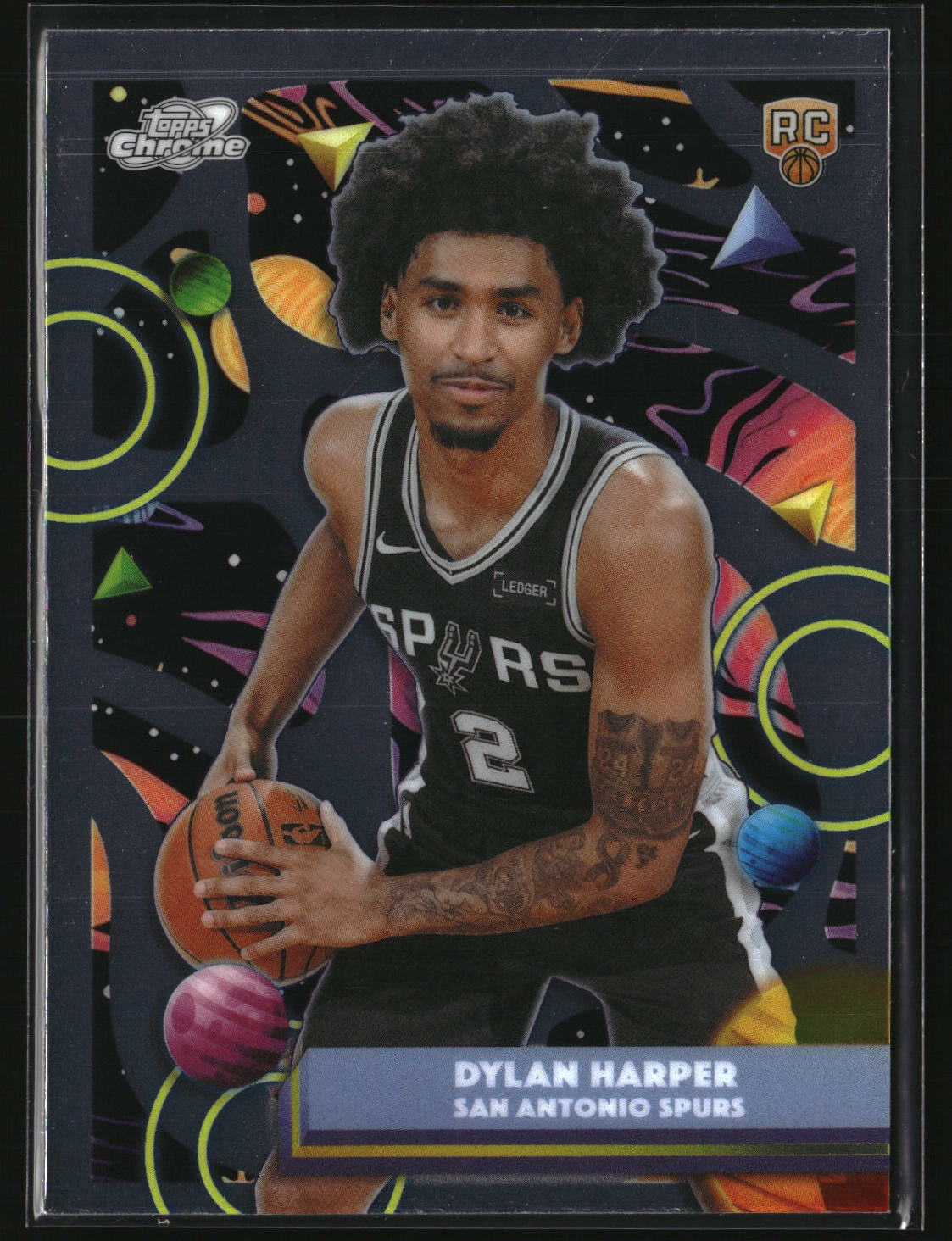 Dylan Harper 2025-26 Topps Chrome Cosmic #186