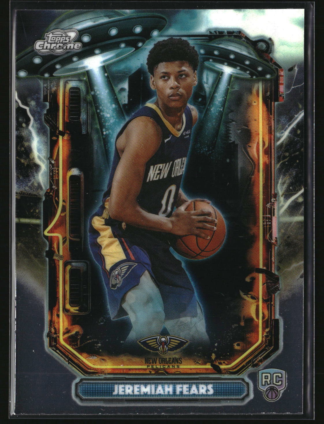 Jeremiah Fears 2025-26 Topps Chrome Cosmic Extraterrestrial Talent #ET-17