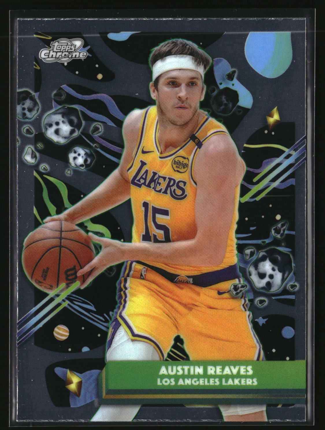 Austin Reaves 2025-26 Topps Chrome Cosmic #159