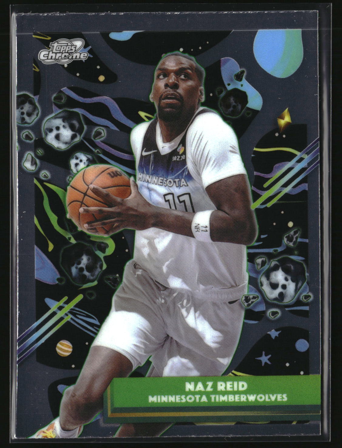 Naz Reid 2025-26 Topps Chrome Cosmic #54