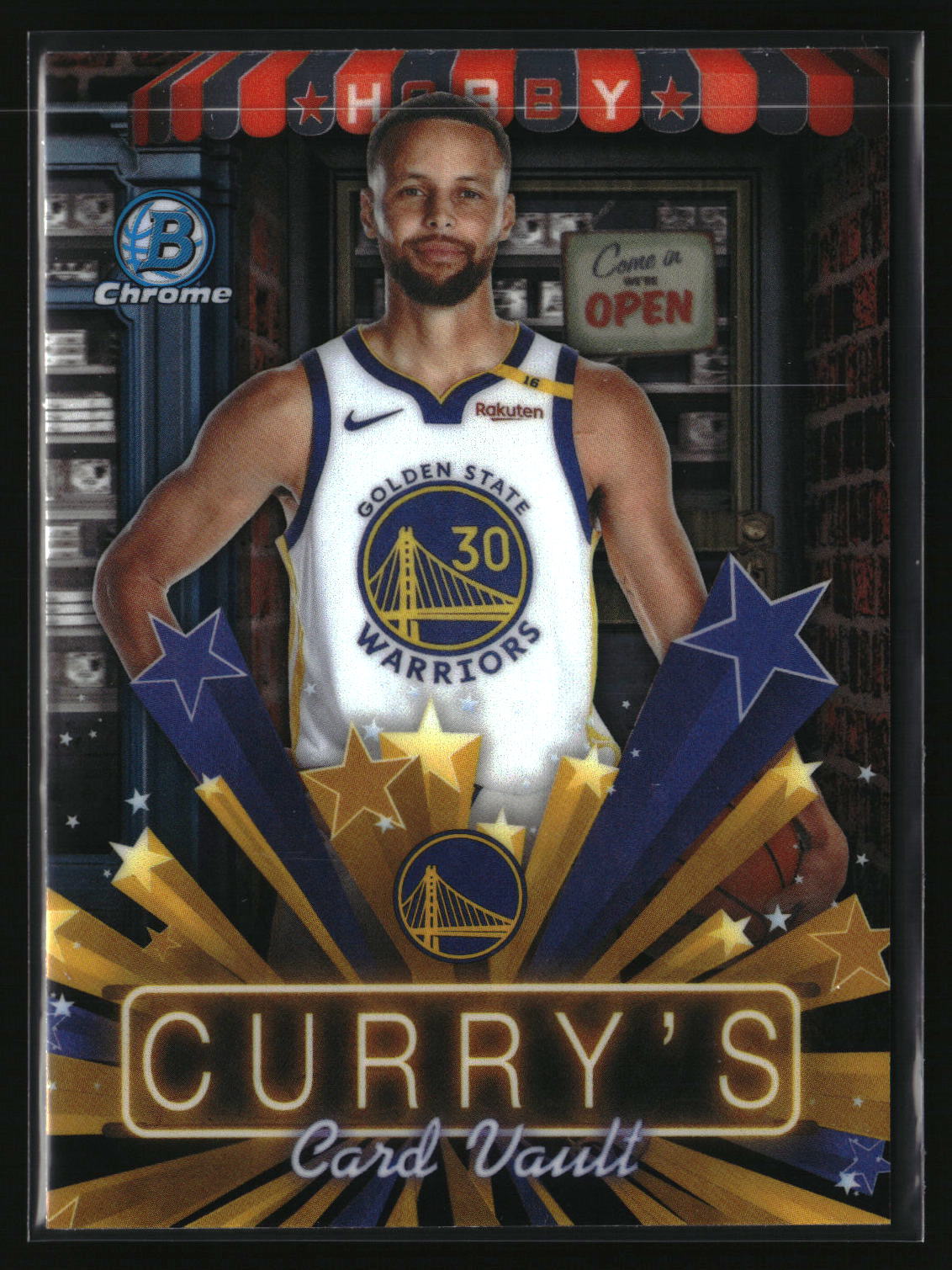 Stephen Curry 2025-26 Bowman Hobby Stars #HS-2