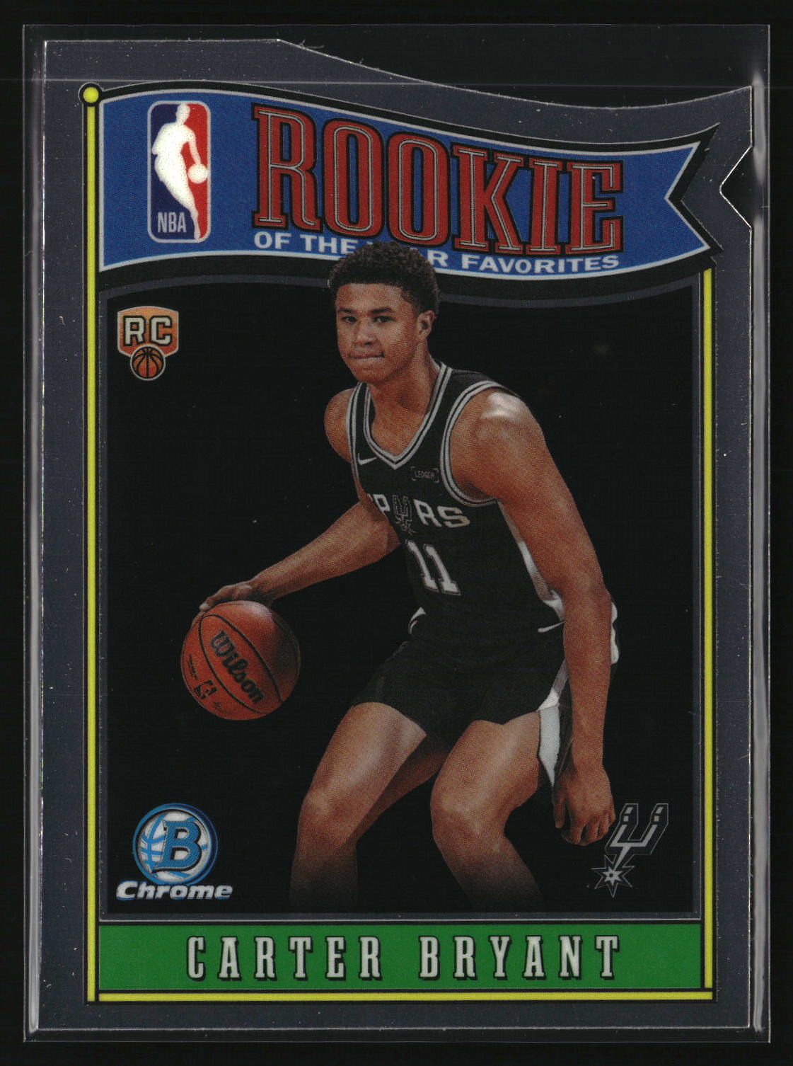 Carter Bryant 2025-26 Bowman Rookie of the Year Favorites #RY-14