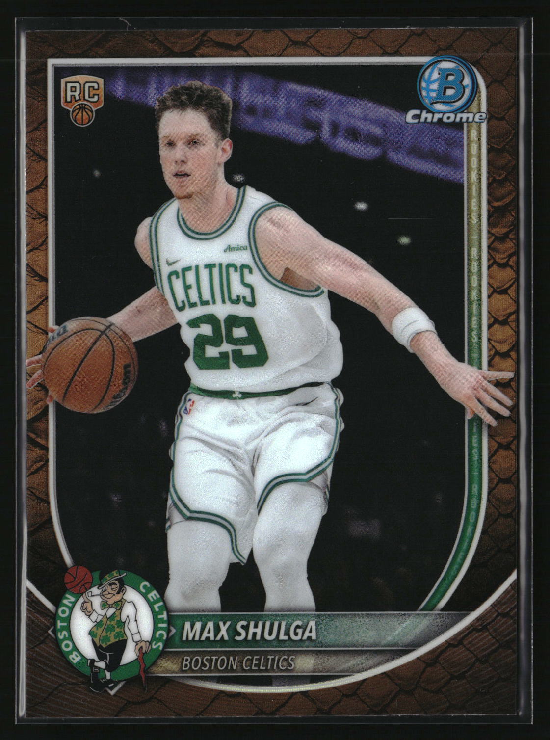 Max Shulga 2025-26 Bowman Chrome Reptilian Refractor #BCV-53