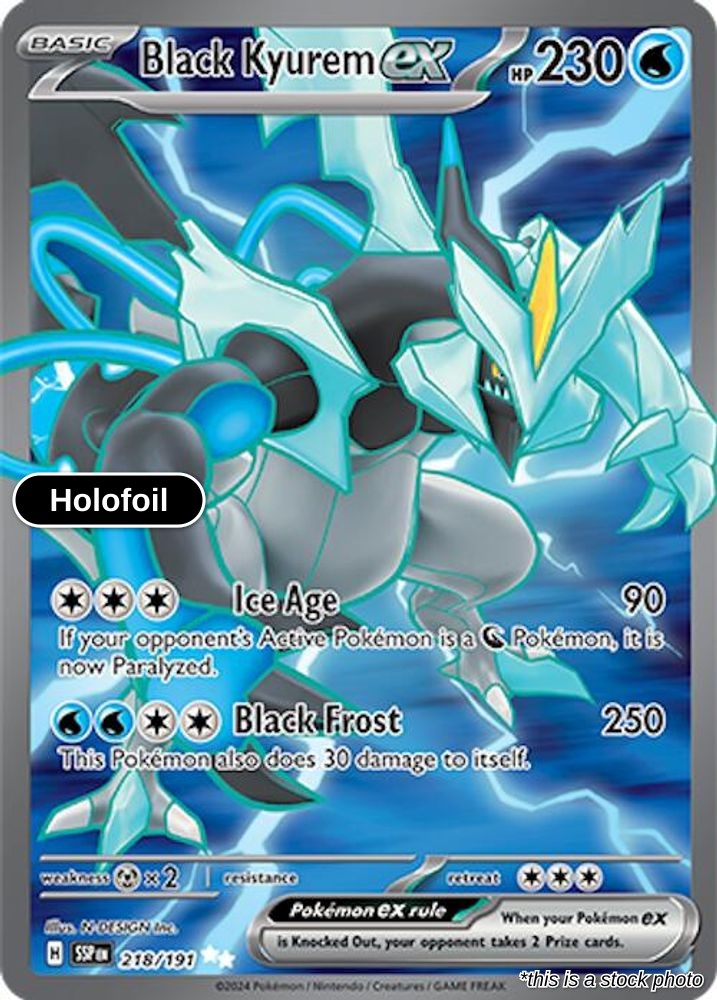 Black Kyurem ex - 218/191