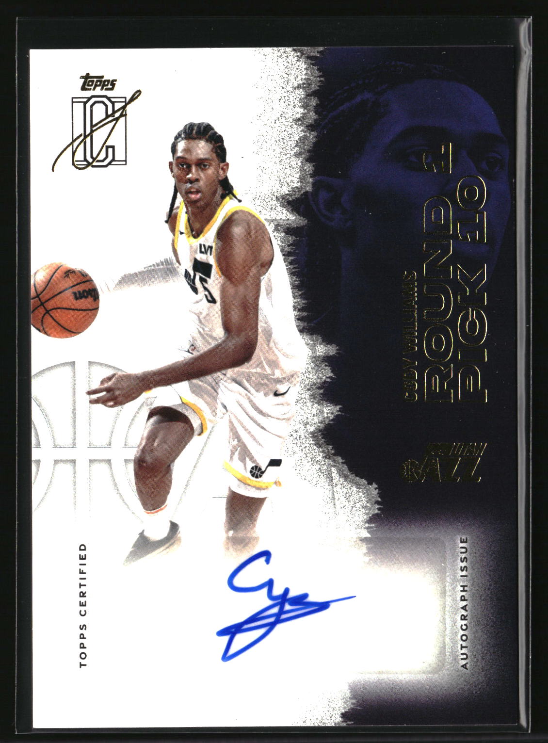 Cody Williams 2025-26 Topps Signature Class Veteran Class Autographs #VCA-CWI