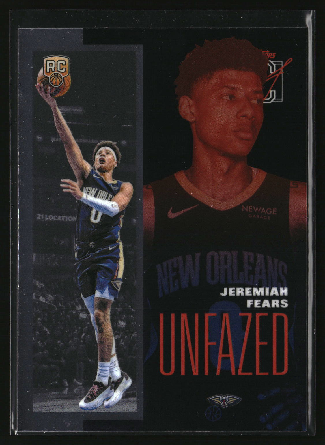 Jeremiah Fears 2025-26 Topps Signature Class Unfazed #FAZE-17