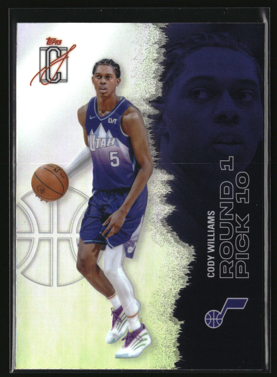 Cody Williams 2025-26 Topps Signature Class Chrome Refractors #17