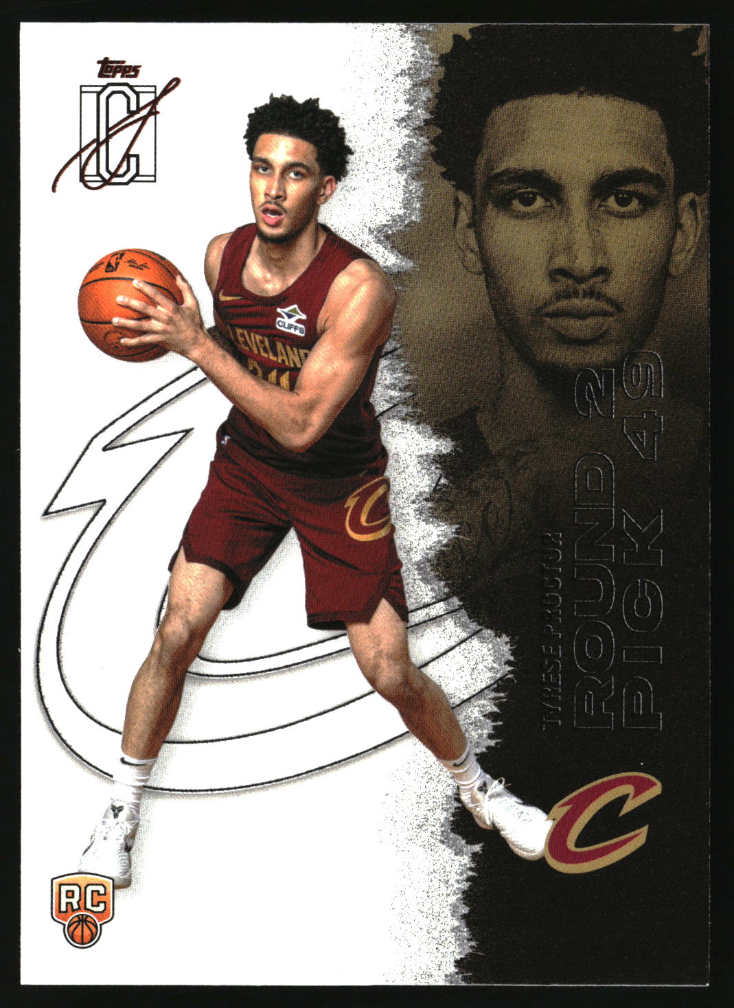 Tyrese Proctor 2025-26 Topps Signature Class #141