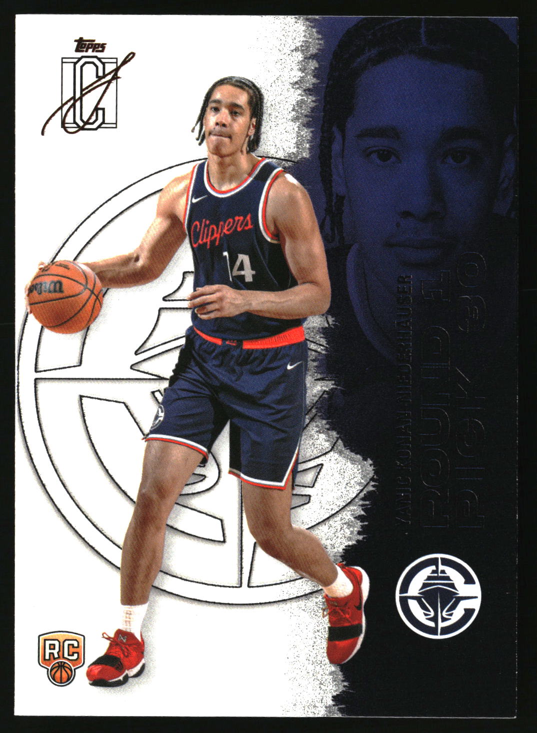 Yanic Konan-Niederhäuser 2025-26 Topps Signature Class #142