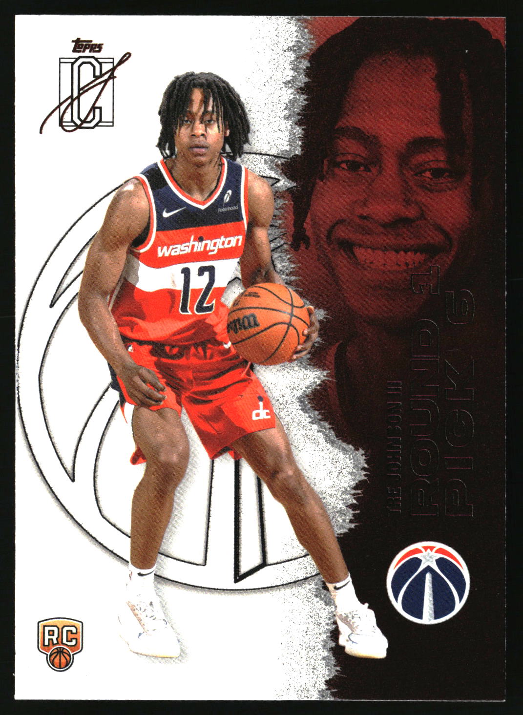 Tre Johnson III 2025-26 Topps Signature Class #149