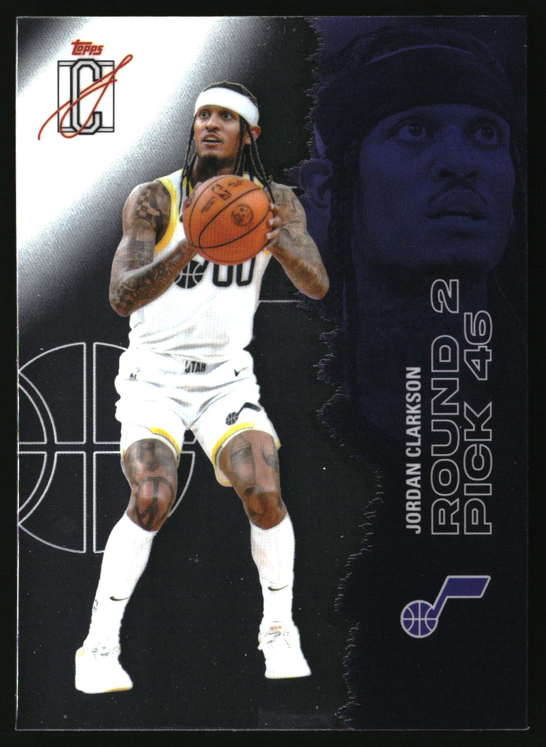 Jordan Clarkson 2025-26 Topps Signature Class Chrome #100