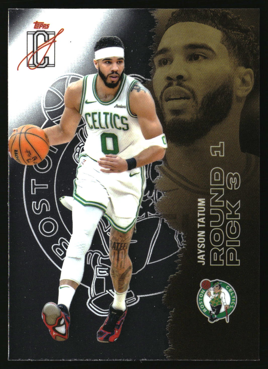 Jayson Tatum 2025-26 Topps Signature Class Chrome #59