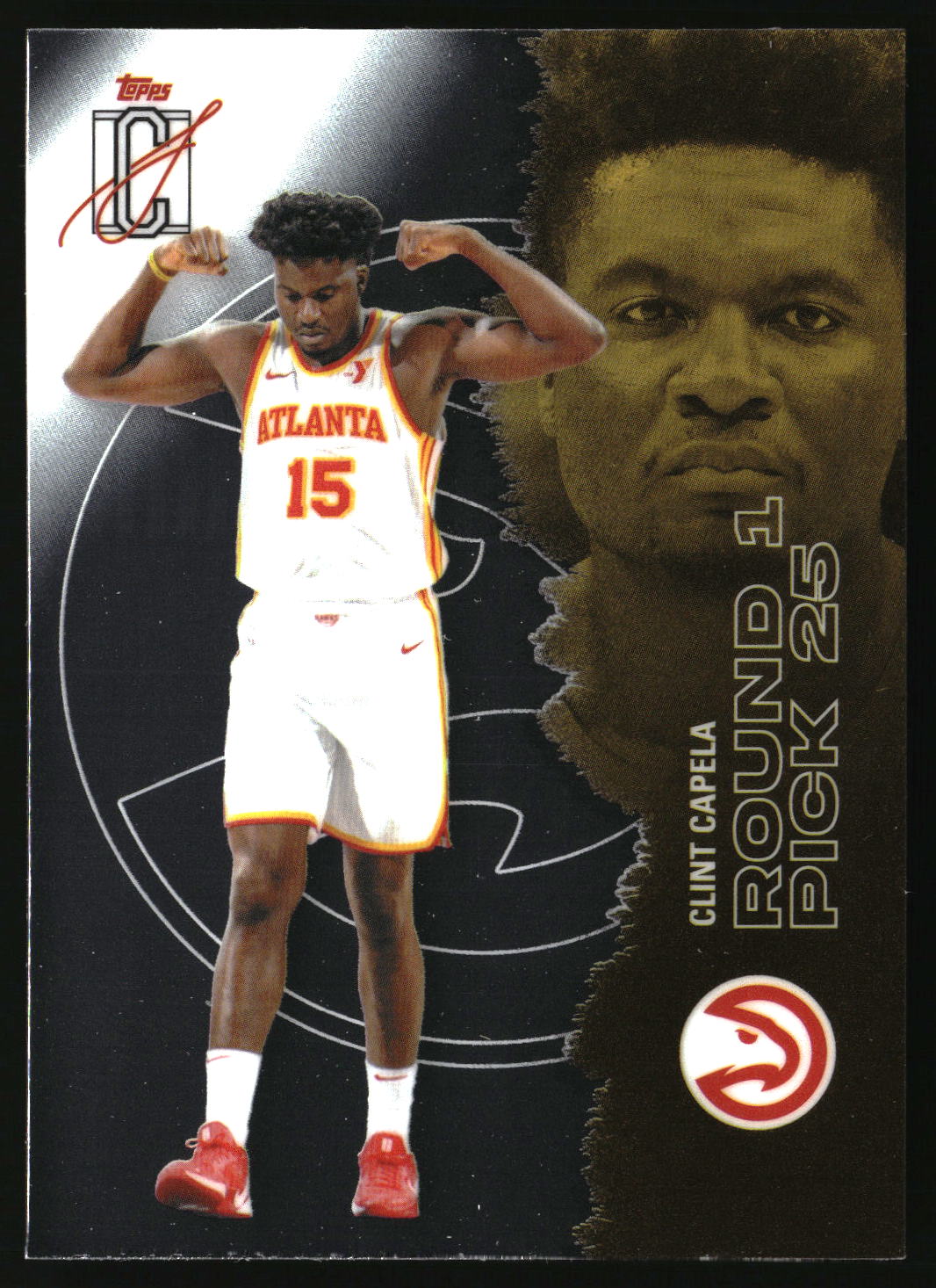 Clint Capela 2025-26 Topps Signature Class Chrome #48