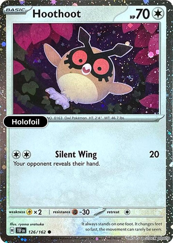 Hoothoot - 126 (Cosmos Holo)