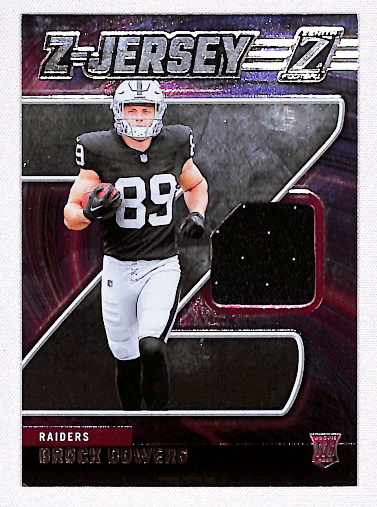 Brock Bowers 2024 Panini Zenith Z Jersey #ZJ5