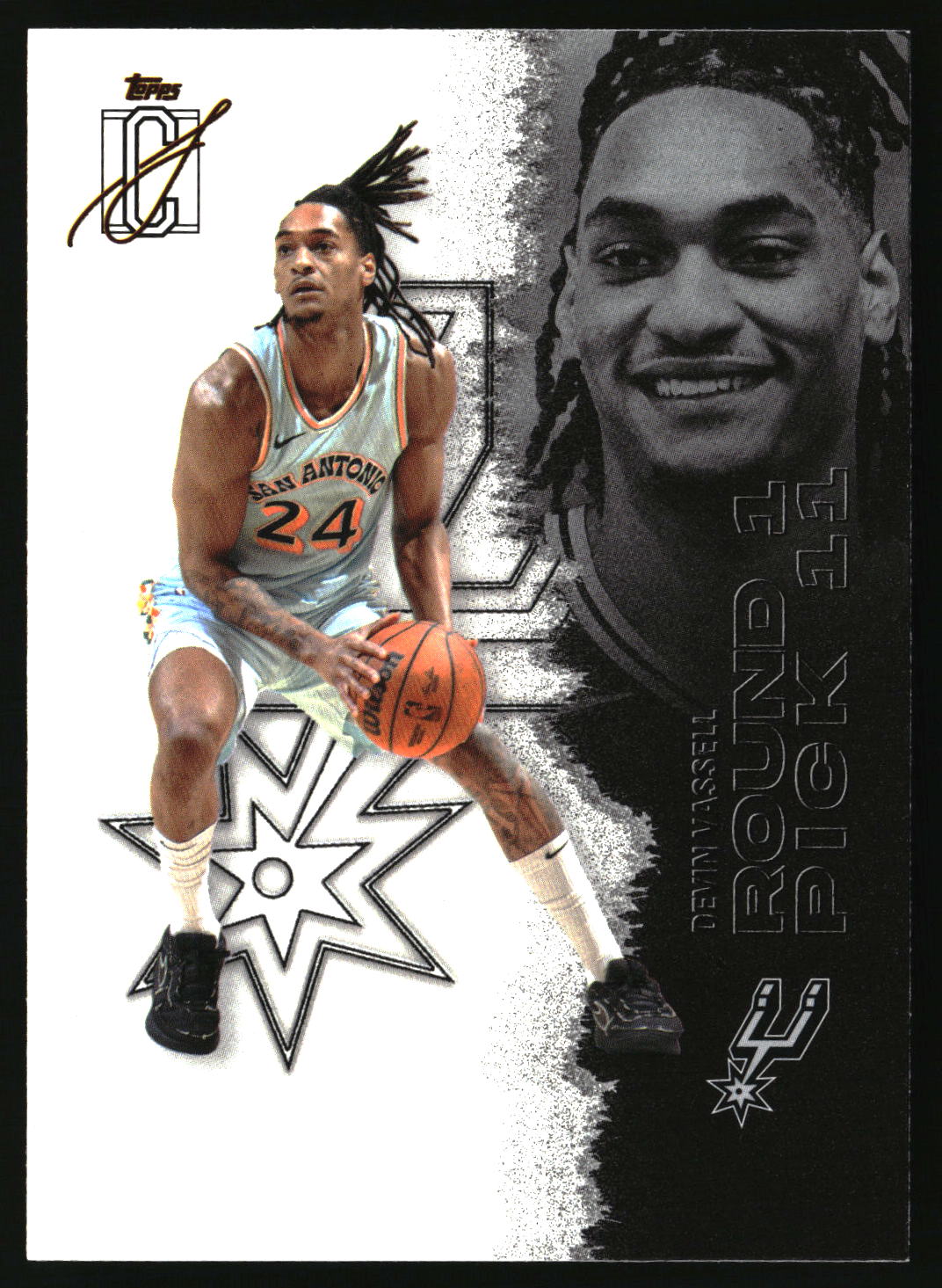 Devin Vassell 2025-26 Topps Signature Class #34