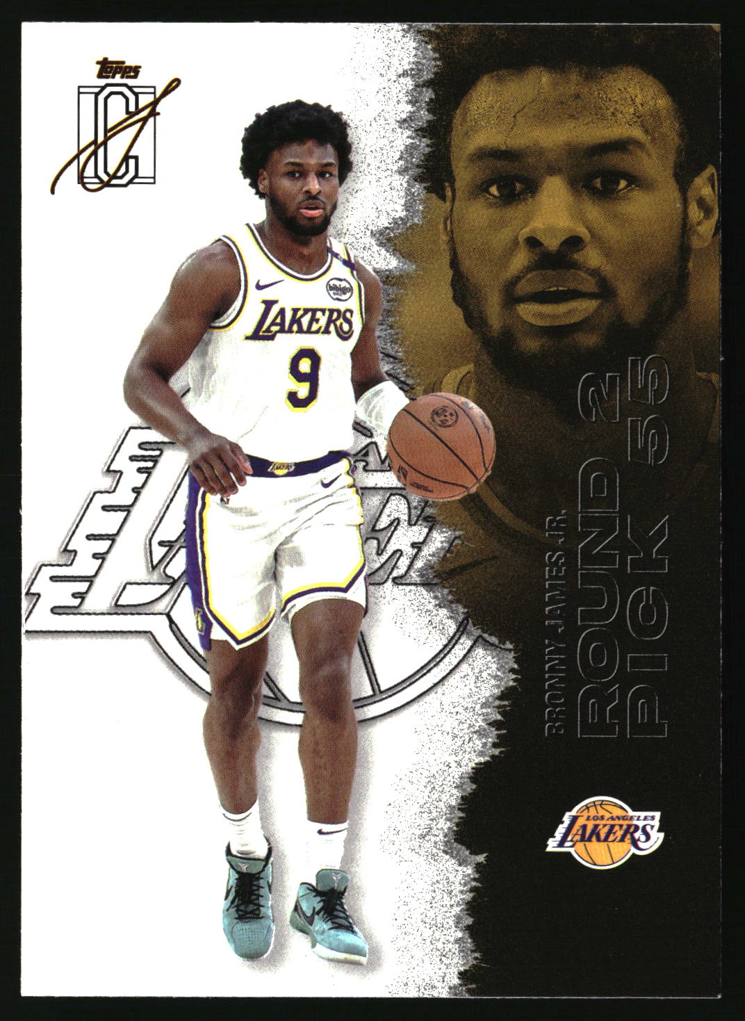 Bronny James Jr. 2025-26 Topps Signature Class #1