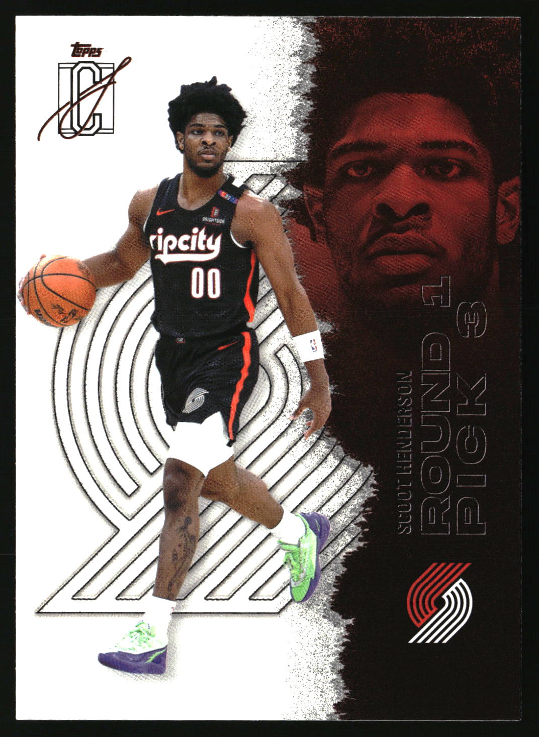 Scoot Henderson 2025-26 Topps Signature Class #75