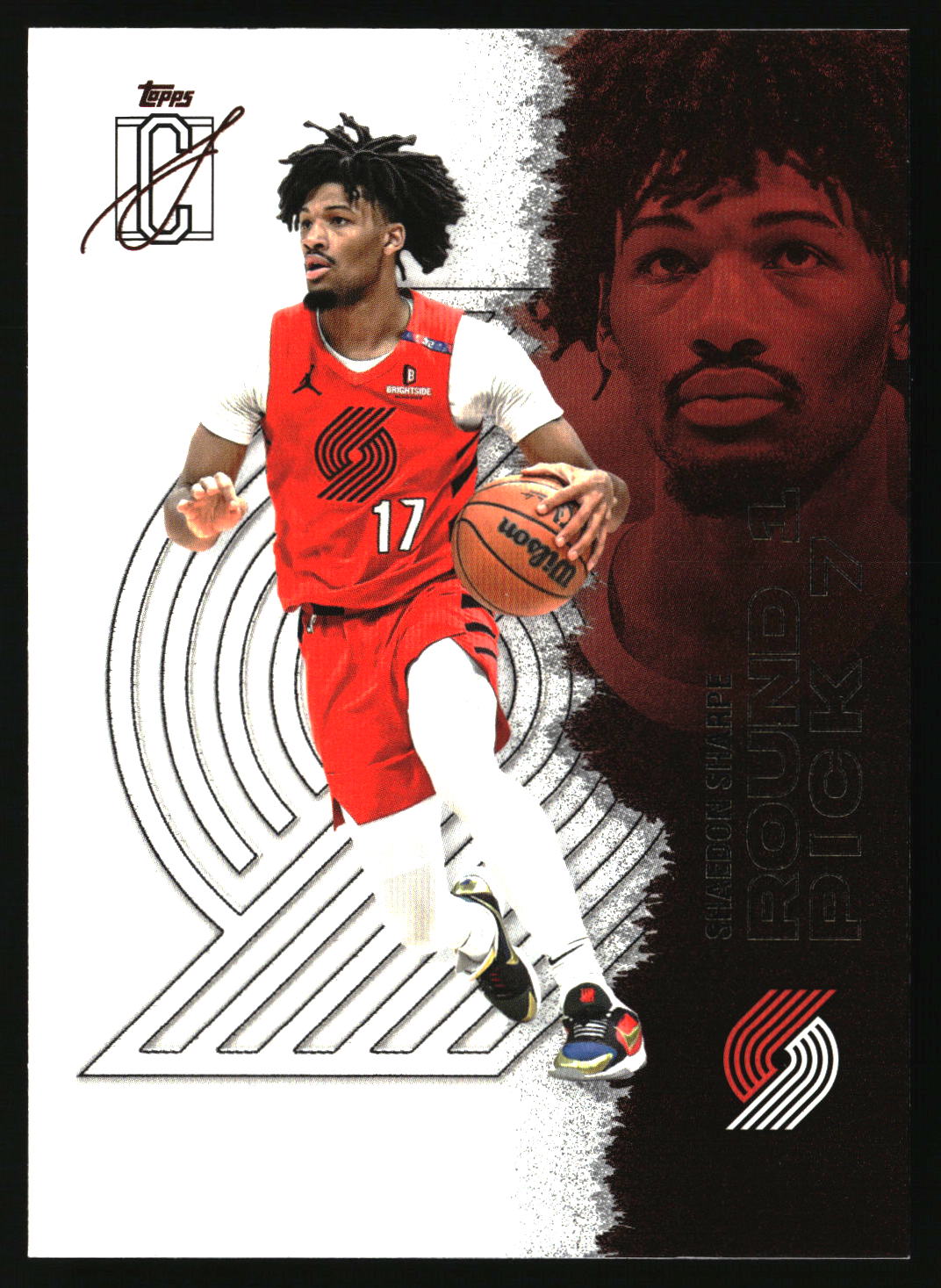 Shaedon Sharpe 2025-26 Topps Signature Class #25