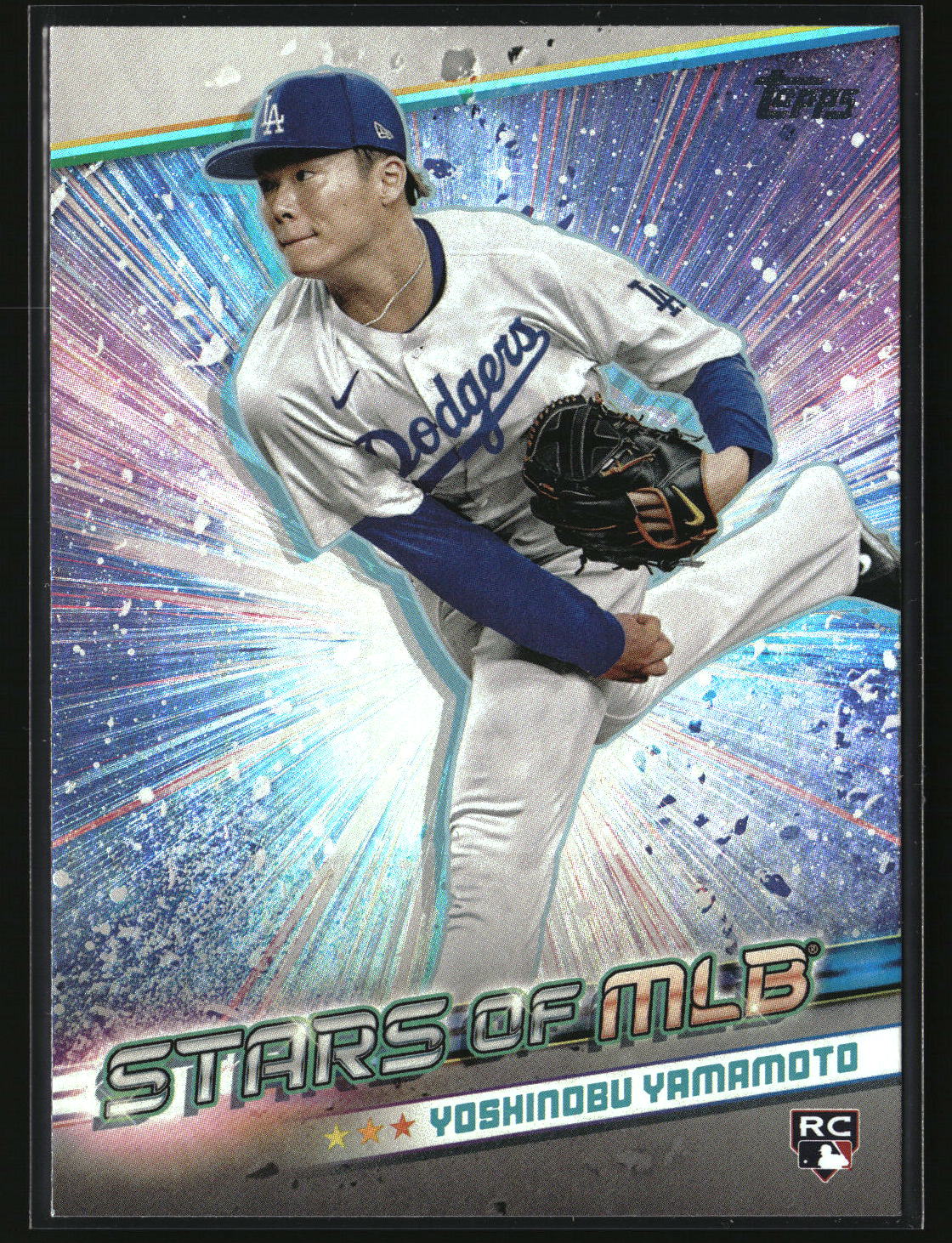 Yoshinobu Yamamoto 2024 Topps Stars of MLB #SMLB-57