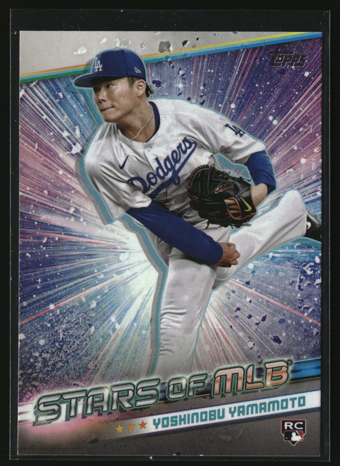 Yoshinobu Yamamoto 2024 Topps Stars of MLB #SMLB-57