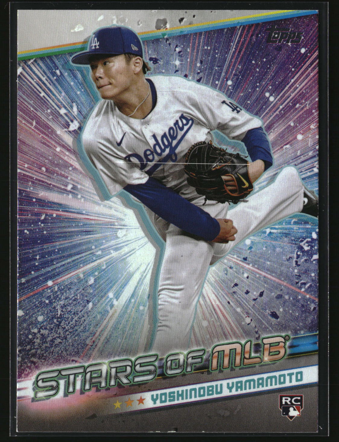 Yoshinobu Yamamoto 2024 Topps Stars of MLB #SMLB-57