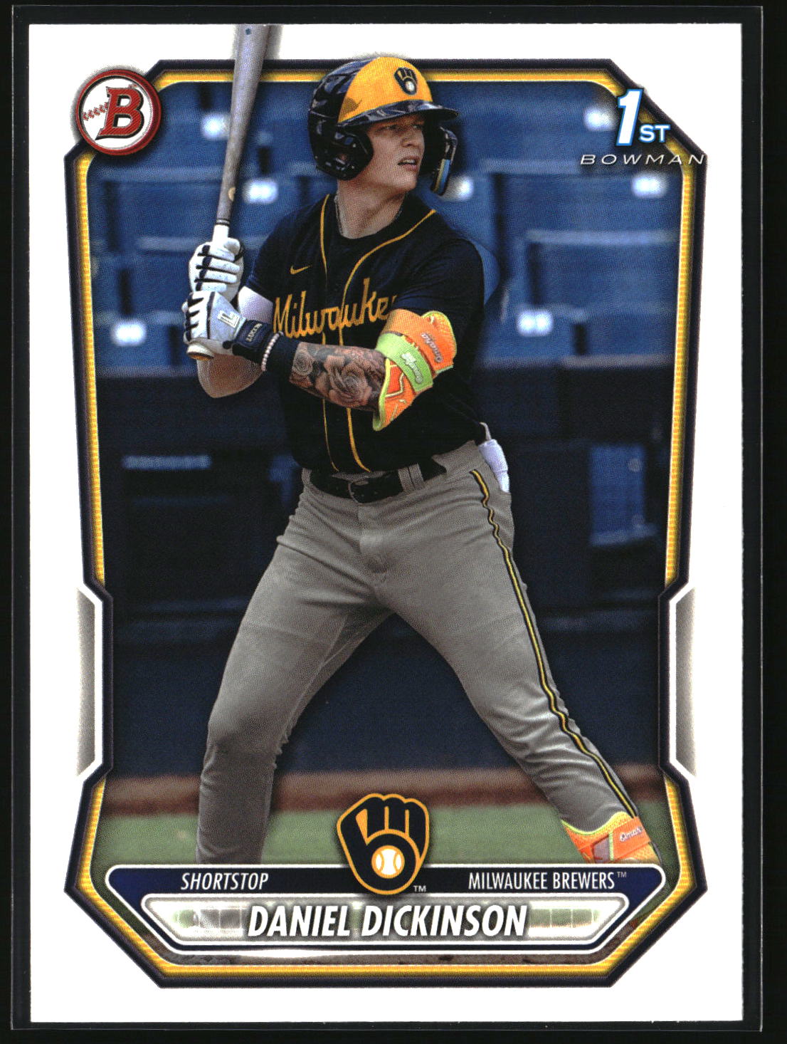 Daniel Dickinson 2026 Bowman Prospects #BP-50