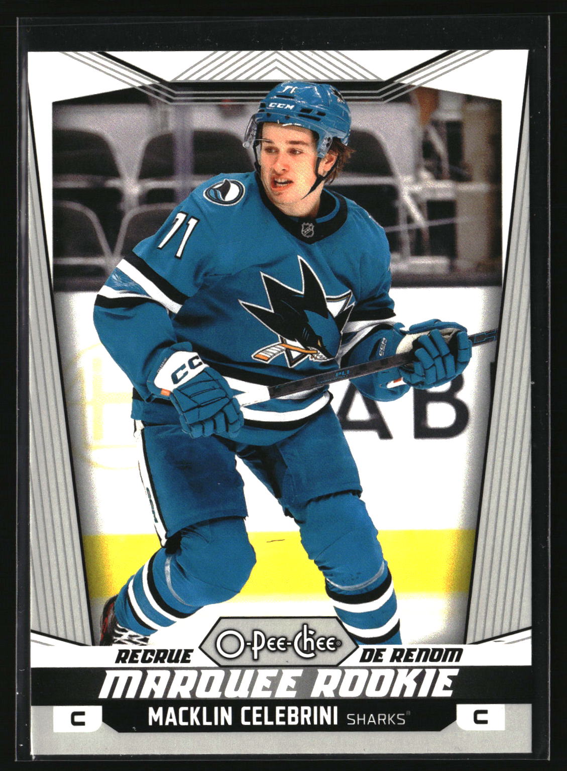 Macklin Celebrini 2024-25 O-Pee-Chee #545