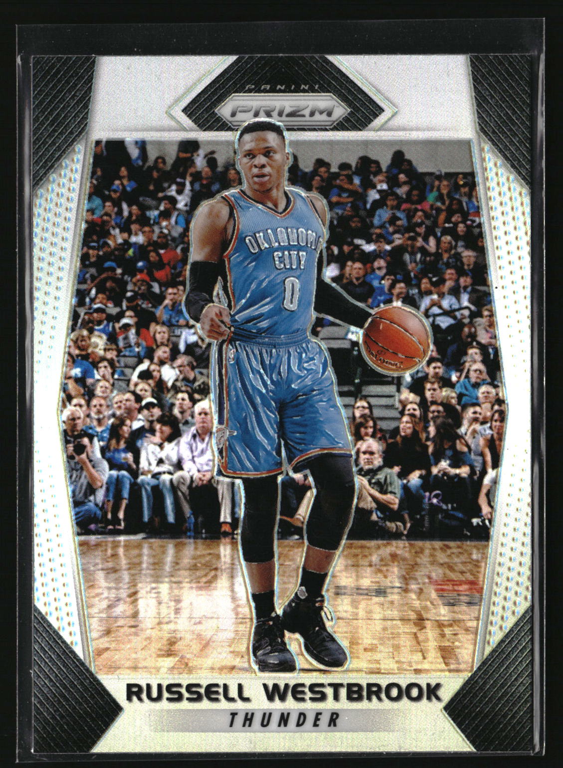 Russell Westbrook 2017-18 Panini Prizm Prizms Silver #261