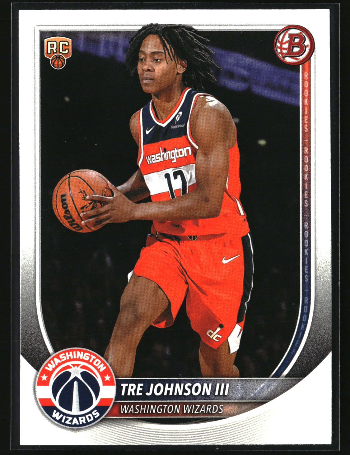 Tre Johnson III 2025-26 Bowman #6