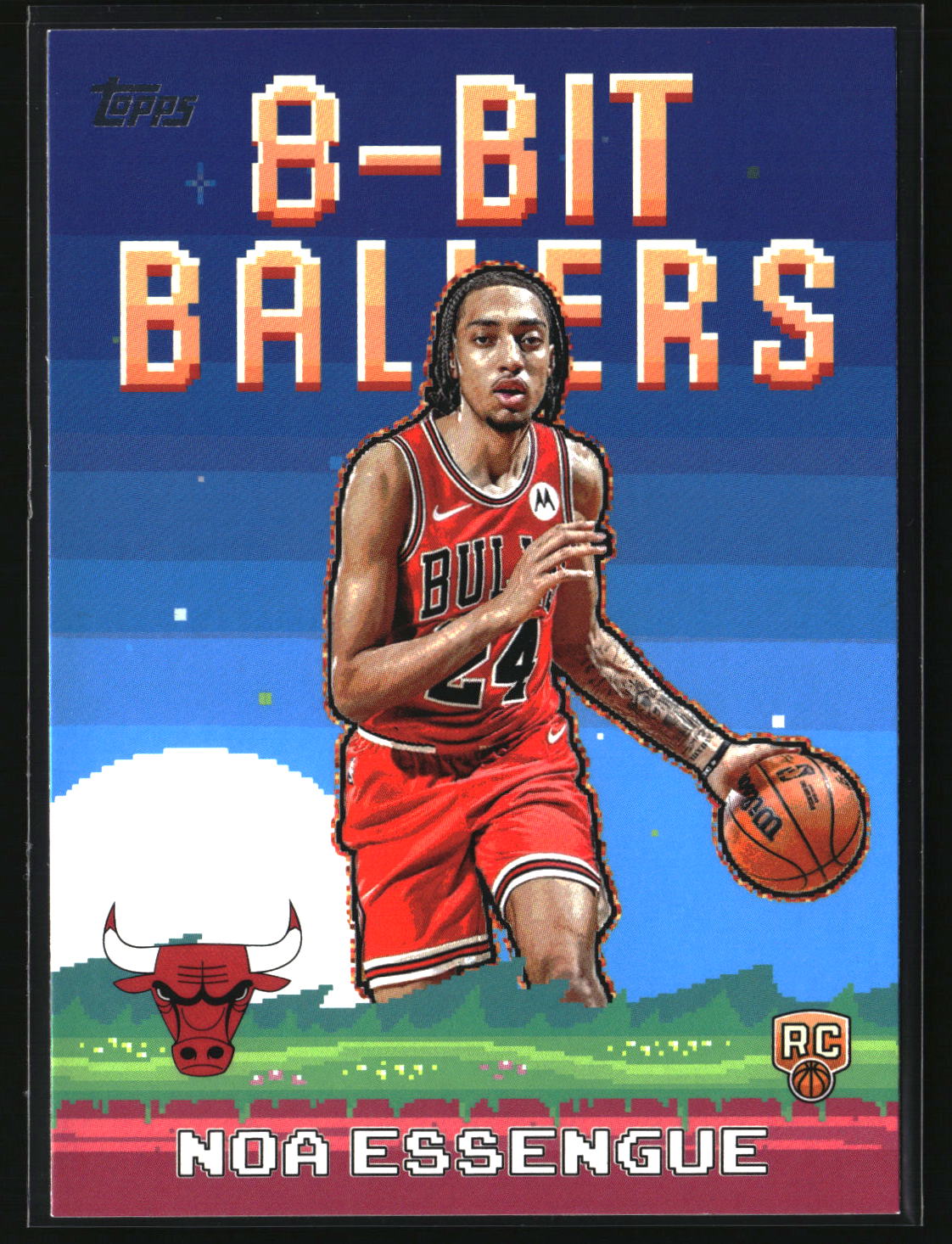 Noa Essengue 2025-26 Topps 8-Bit Ballers #8B-38