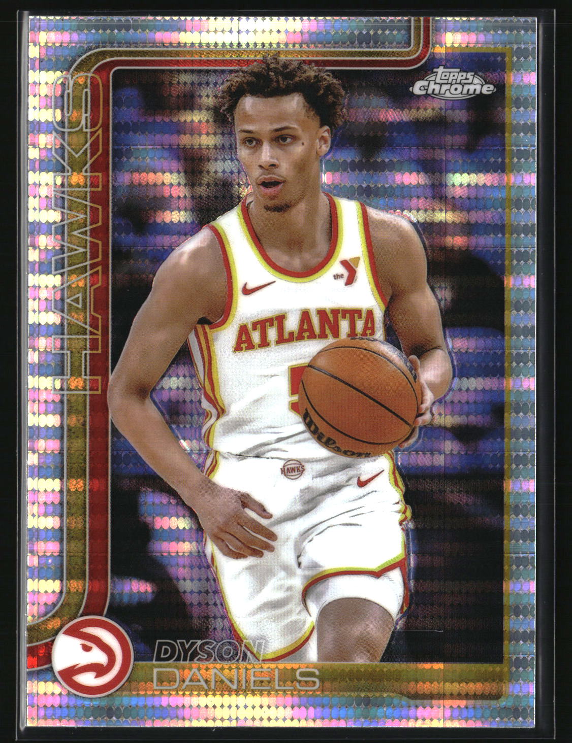 Dyson Daniels 2025-26 Topps Chrome Pulsar Refractor #68