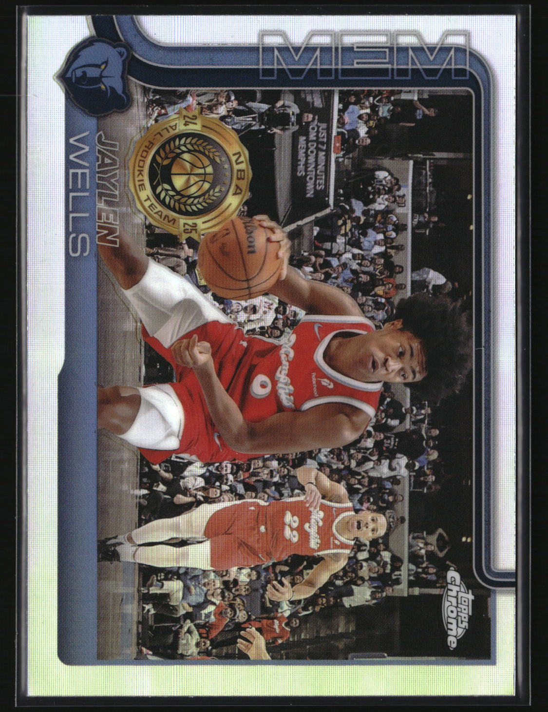 Jaylen Wells 2025-26 Topps Chrome Refractor #200