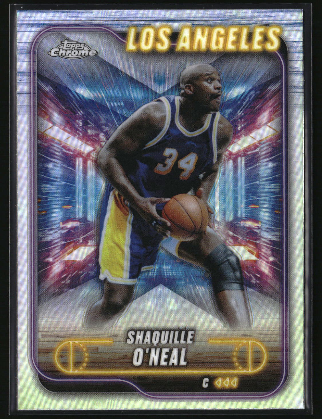 Shaquille O'Neal 2024-25 Topps Chrome Refractor #171