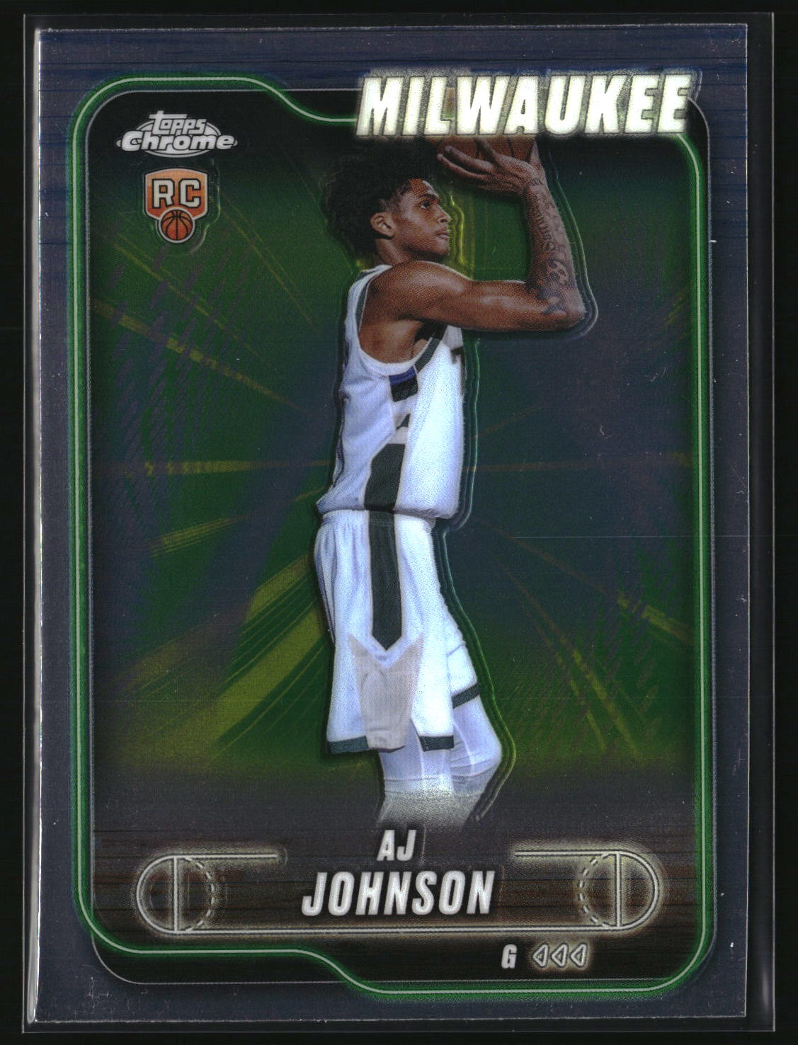 AJ Johnson 2024-25 Topps Chrome #145