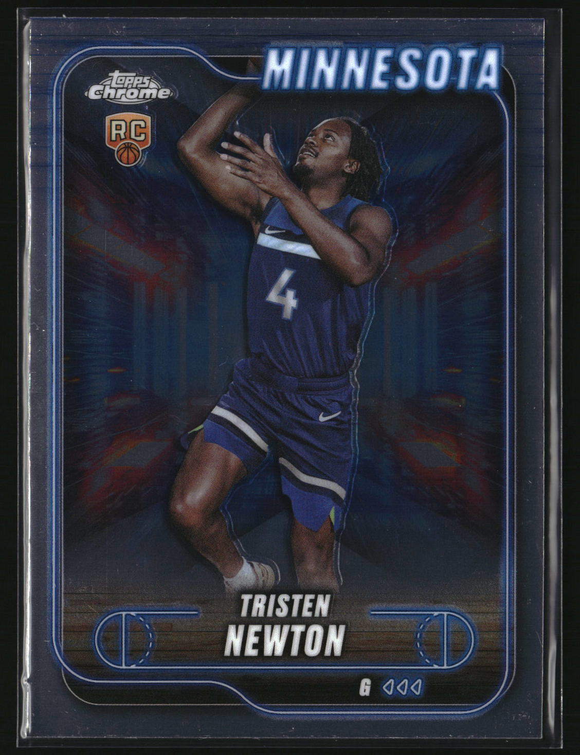 Tristen Newton 2024-25 Topps Chrome #108