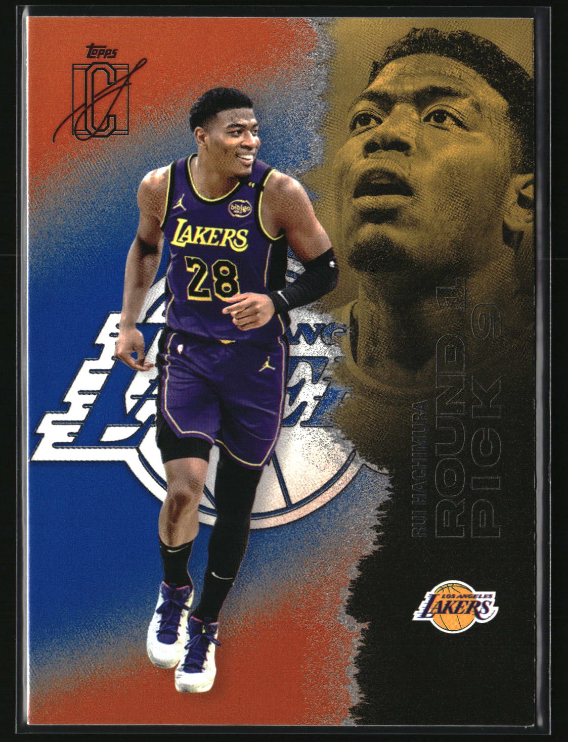 Rui Hachimura 2025-26 Topps Signature Class Blue & Orange #9