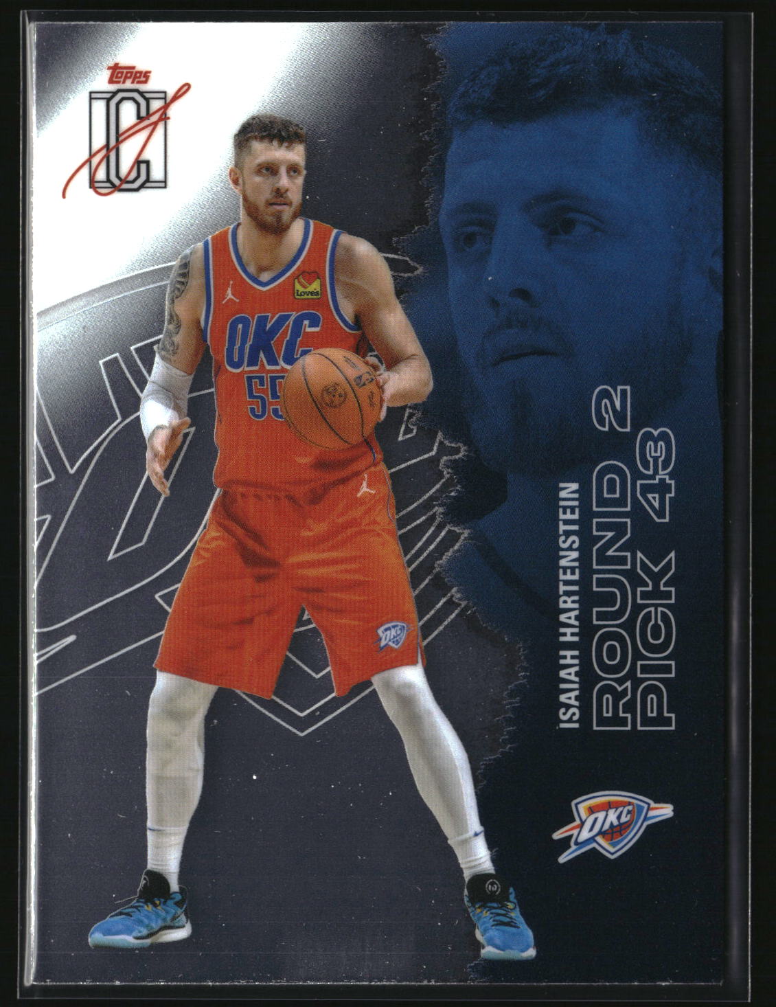 Isaiah Hartenstein 2025-26 Topps Signature Class Chrome #41